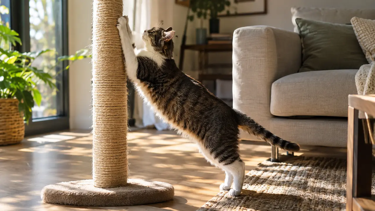 10 Reasons a Tall Scratching Post Saves Your Furniture