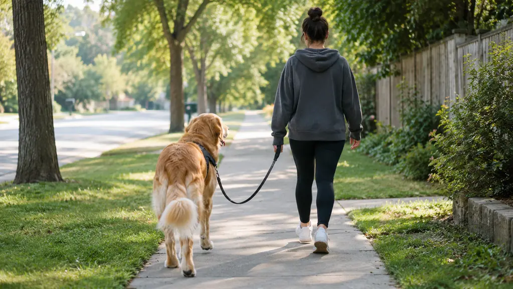 How to Stop Your Dog Pulling on the Leash With a Front-Clip Harness