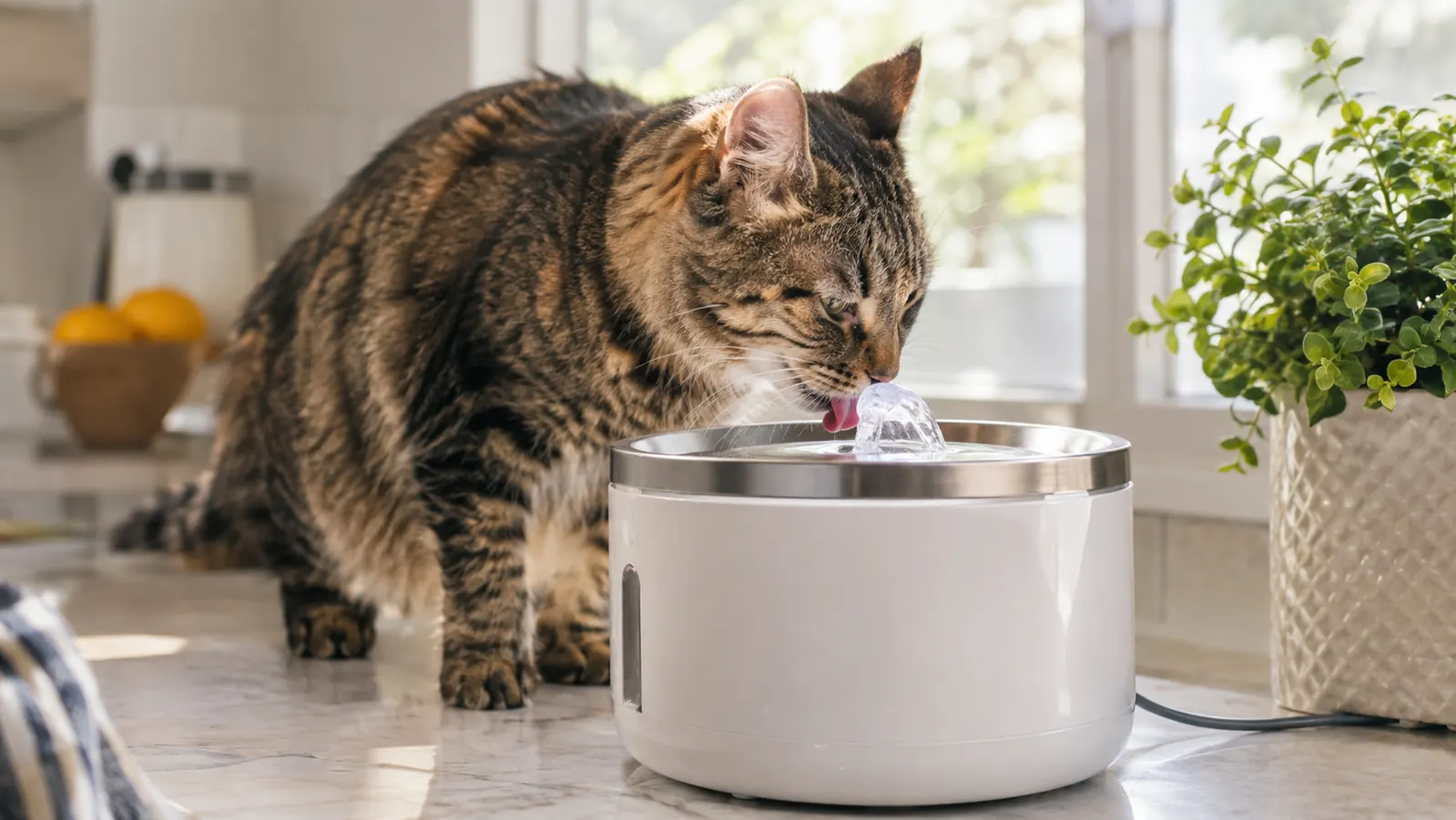 My Cat Ignored Her Bowl Until We Tried a Fountain
